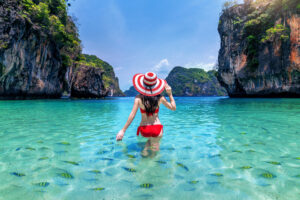 Swimming in Ao Nang Krabi with T2 Hotels in Krabi by Aspira